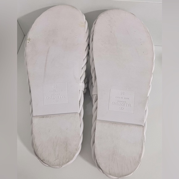 Valentino Garavani  The Rope Leather Slide sandal - Picture 4 of 5